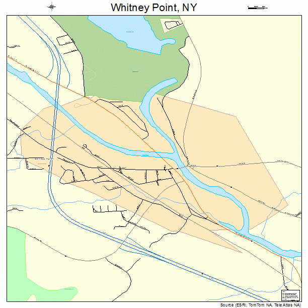 Whitney Point, NY street map