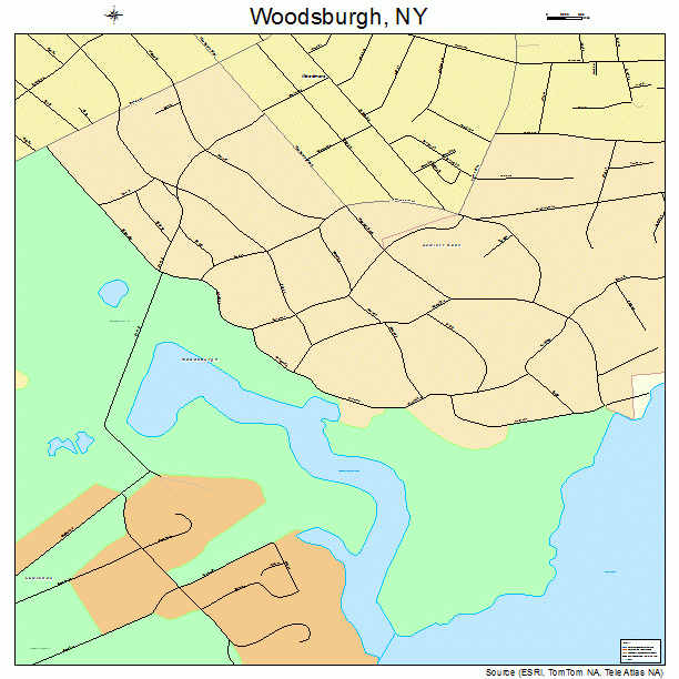 Woodsburgh, NY street map