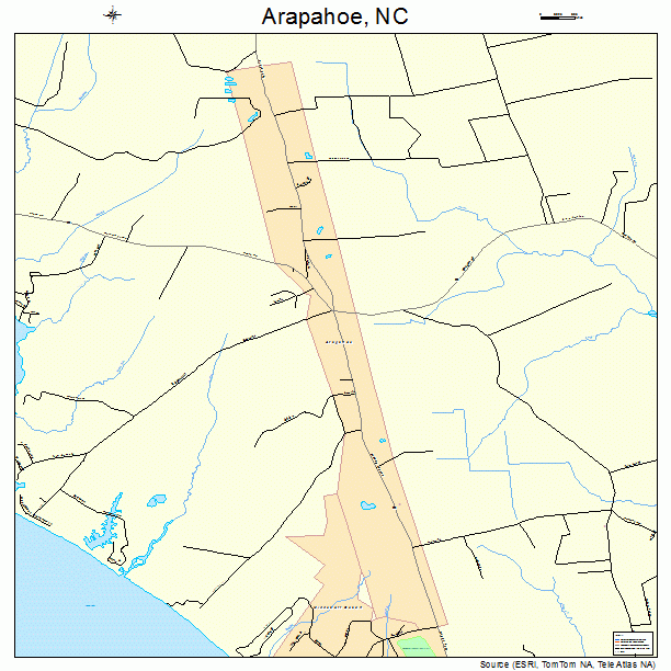 Arapahoe, NC street map