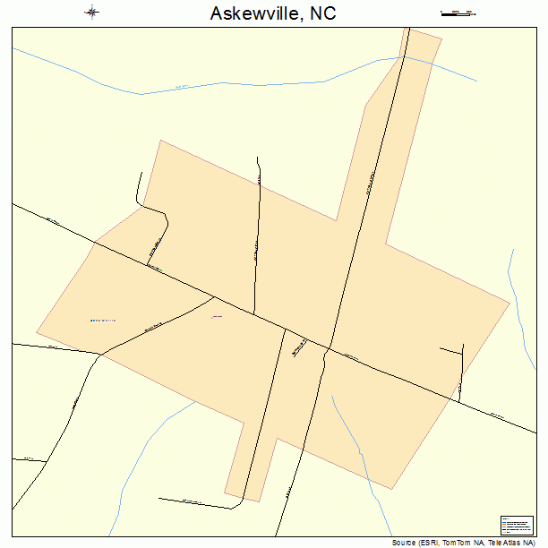 Askewville, NC street map
