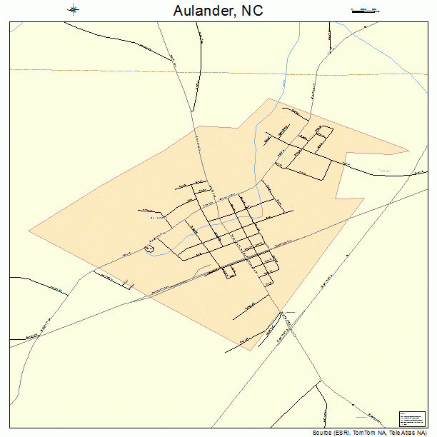 Aulander, NC street map