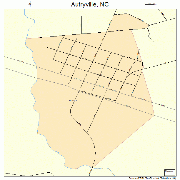 Autryville, NC street map
