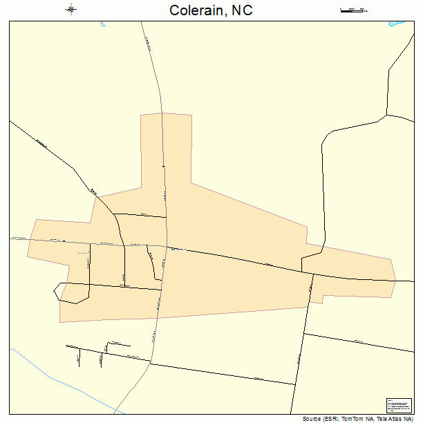 Colerain, NC street map