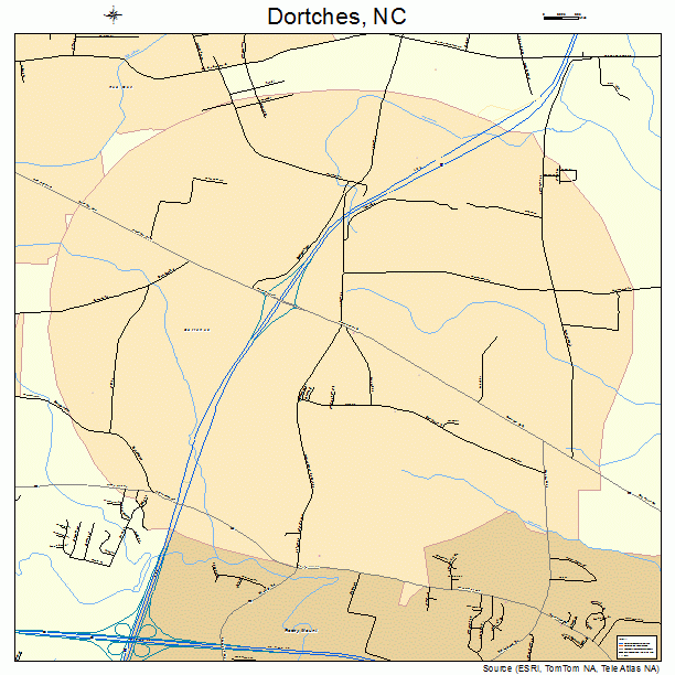 Dortches, NC street map