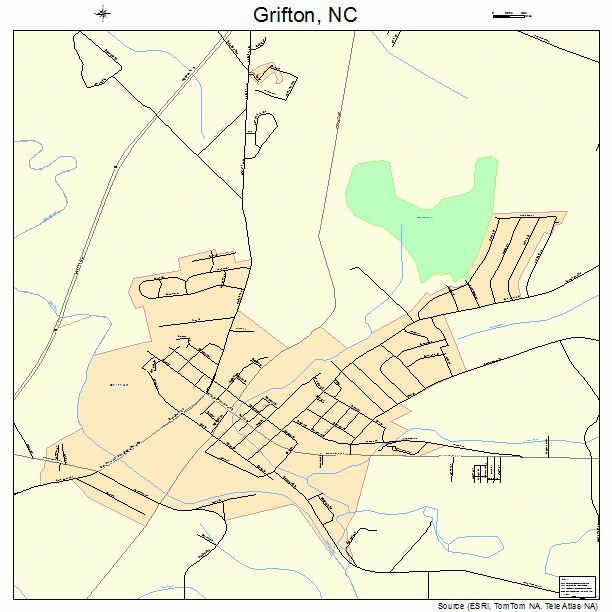 Grifton, NC street map