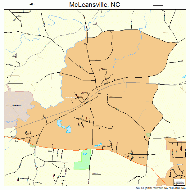 McLeansville, NC street map