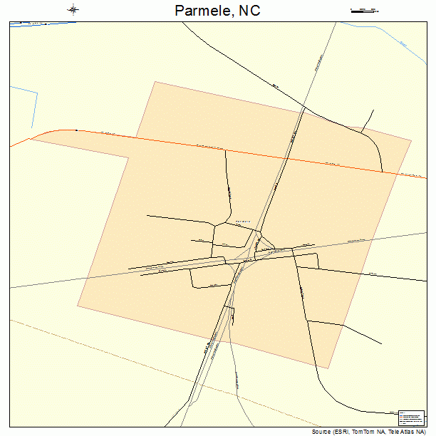Parmele, NC street map