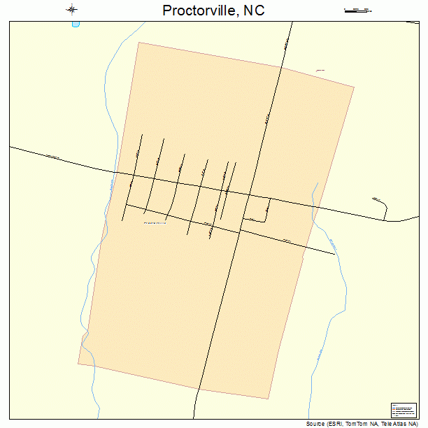 Proctorville, NC street map