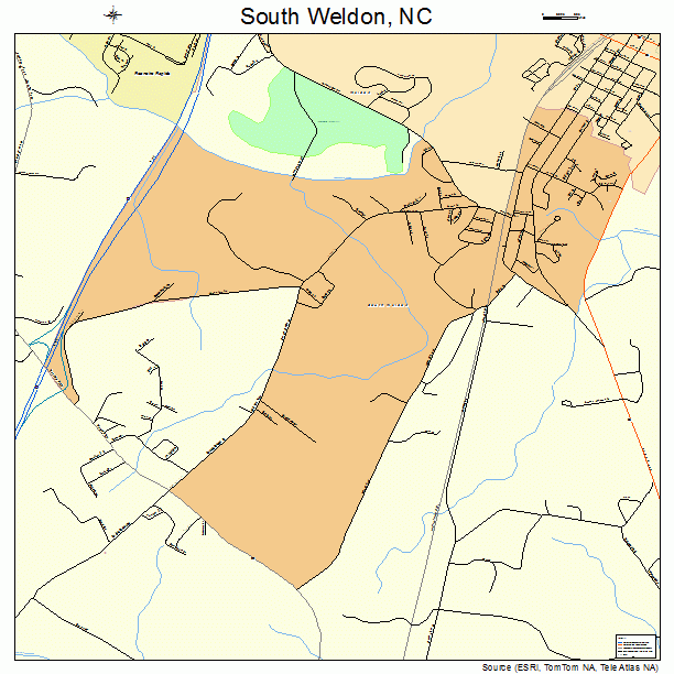 South Weldon, NC street map