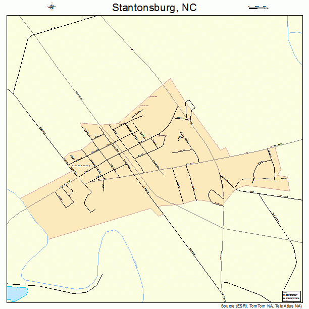 Stantonsburg, NC street map