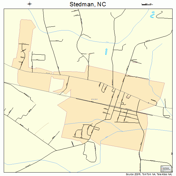 Stedman, NC street map