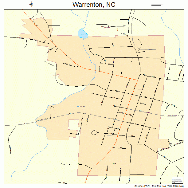 Warrenton, NC street map