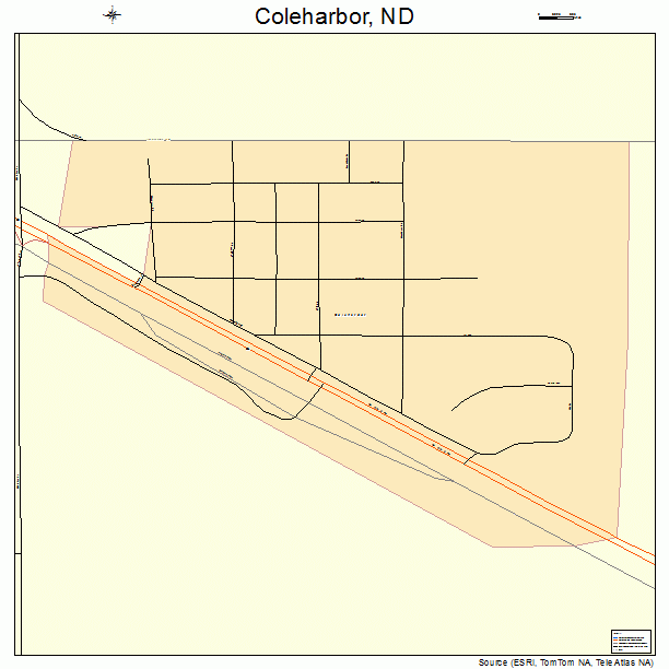 Coleharbor, ND street map