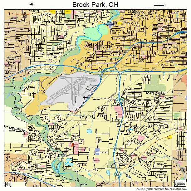 Brook Park, OH street map