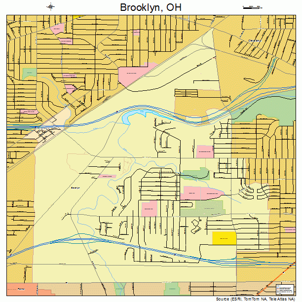 Brooklyn, OH street map