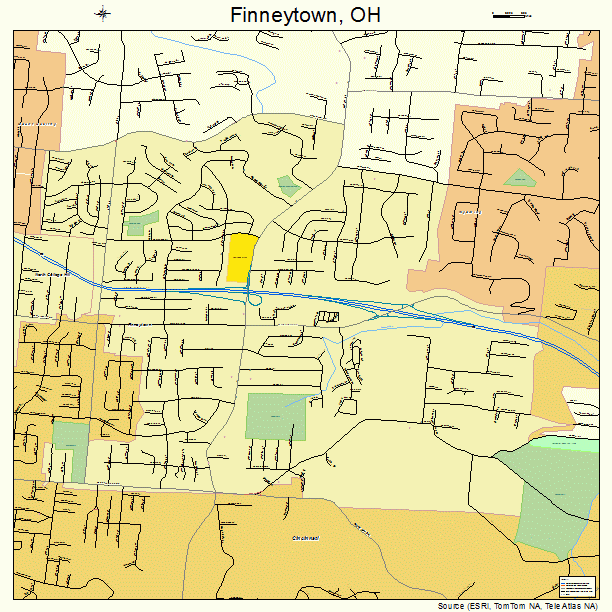 Finneytown, OH street map