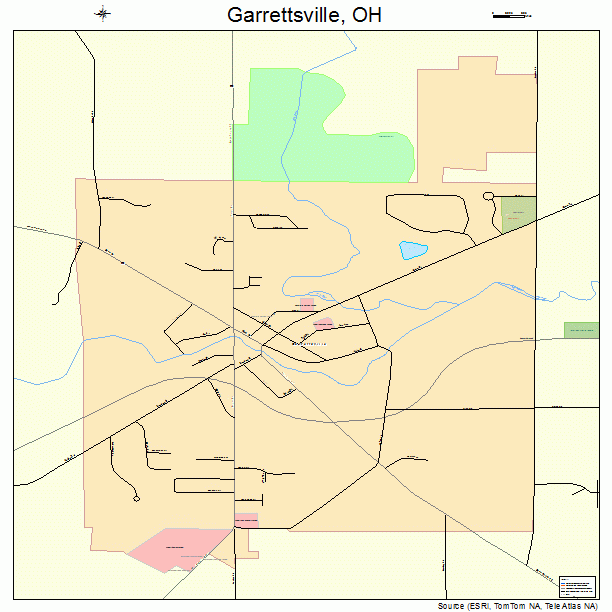 Garrettsville, OH street map