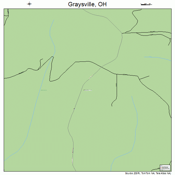 Graysville, OH street map