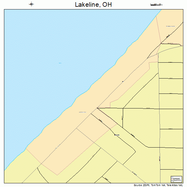 Lakeline, OH street map