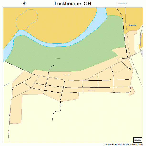 Lockbourne, OH street map