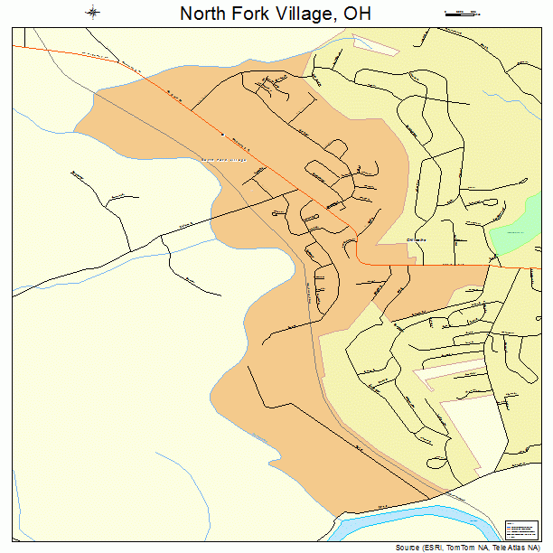 North Fork Village, OH street map