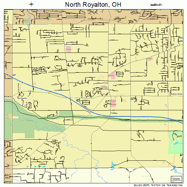 North Royalton, OH street map