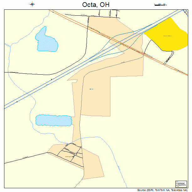 Octa, OH street map