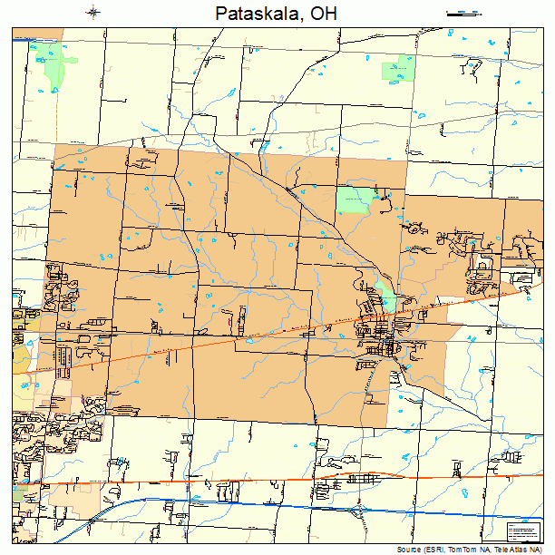 Pataskala, OH street map