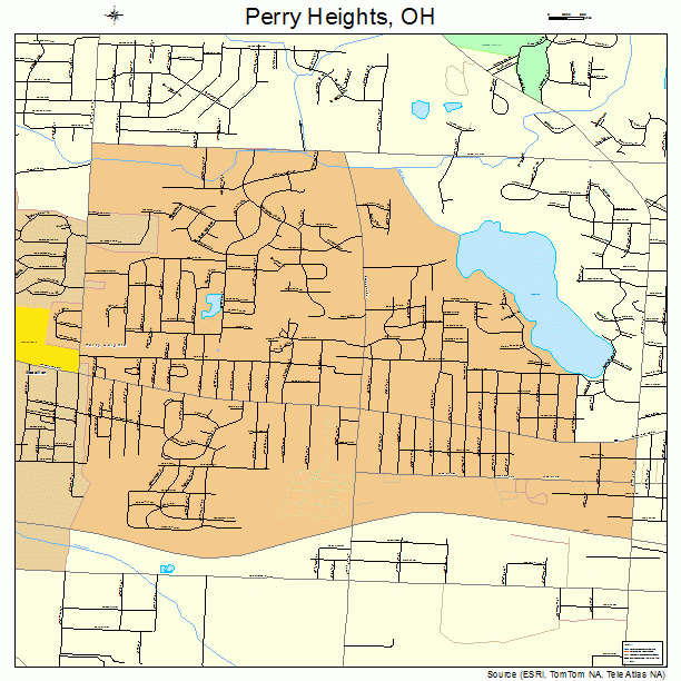 Perry Heights, OH street map