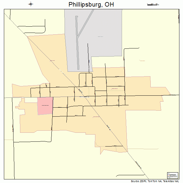 Phillipsburg, OH street map