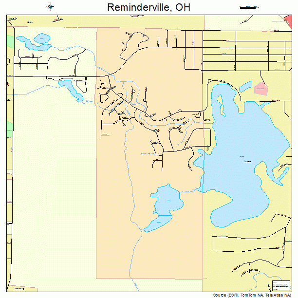 Reminderville, OH street map