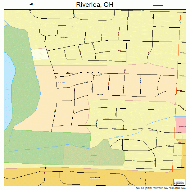 Riverlea, OH street map
