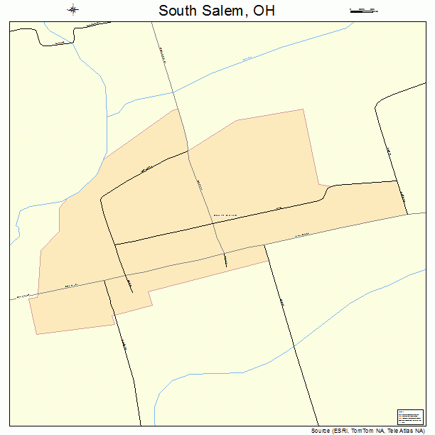 South Salem, OH street map