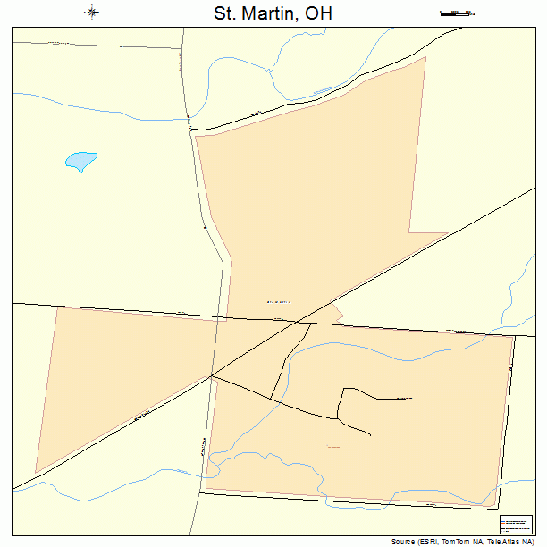 St. Martin, OH street map