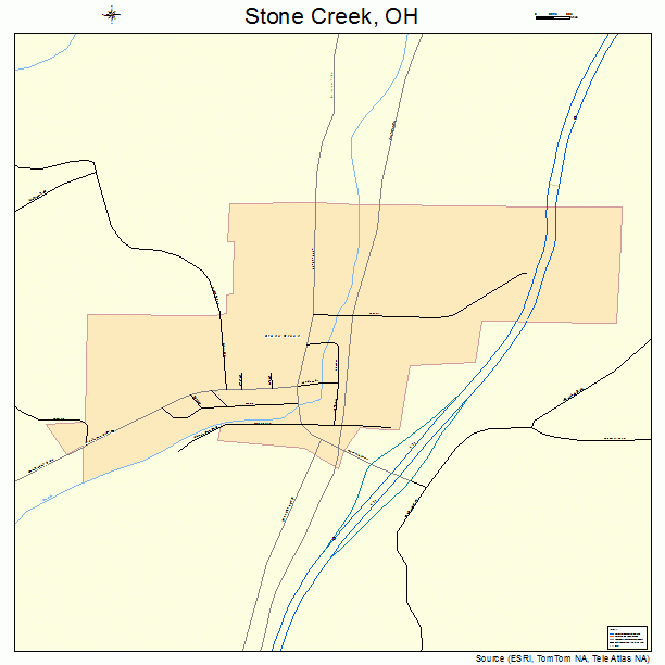 Stone Creek, OH street map
