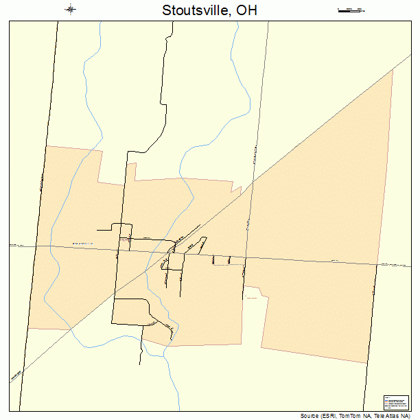 Stoutsville, OH street map