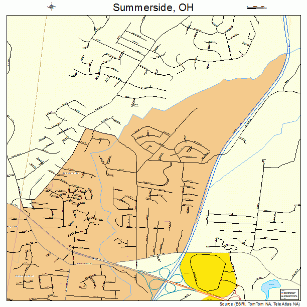Summerside, OH street map