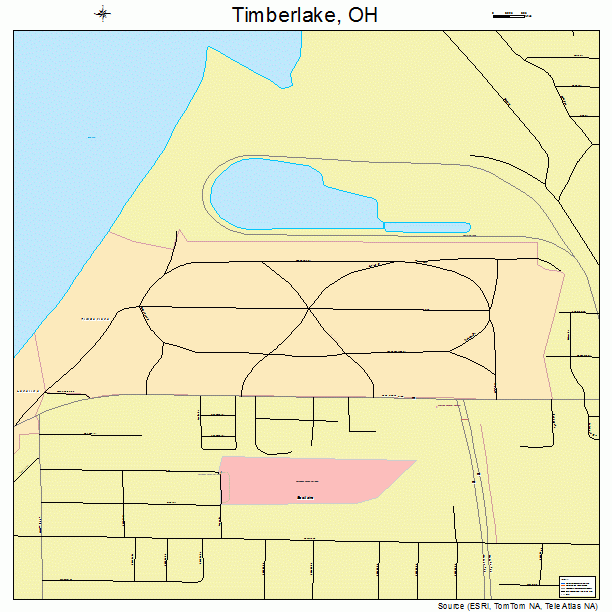 Timberlake, OH street map