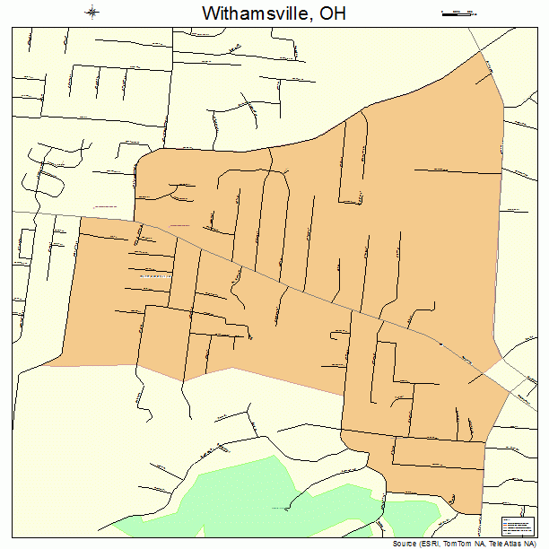 Withamsville, OH street map