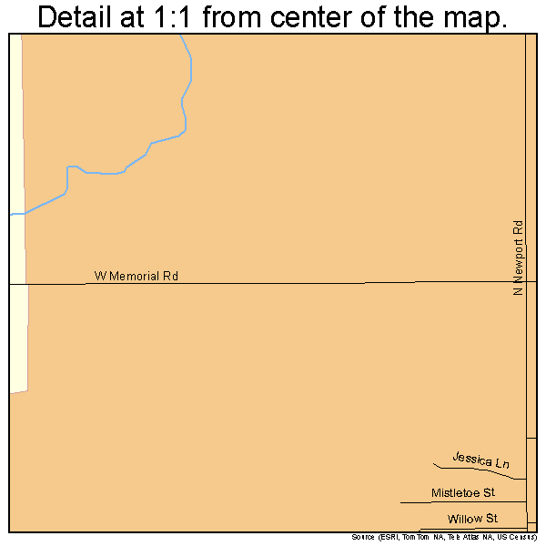 Lone Grove, Oklahoma road map detail