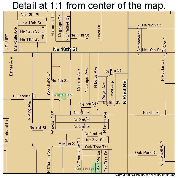 printable driving map of midwest