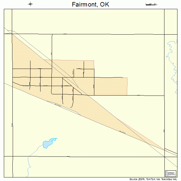 Fairmont, OK street map