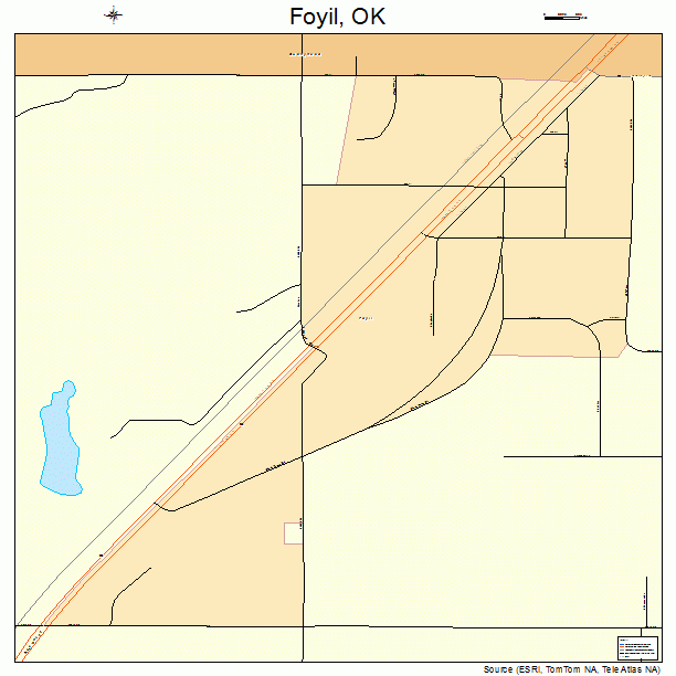 Foyil, OK street map