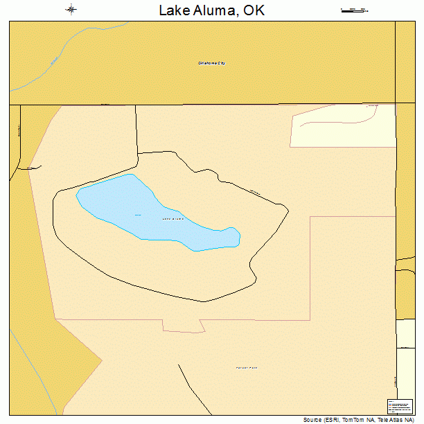 Lake Aluma, OK street map