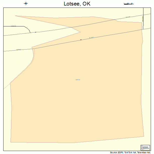 Lotsee, OK street map