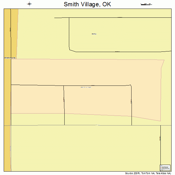 Smith Village, OK street map