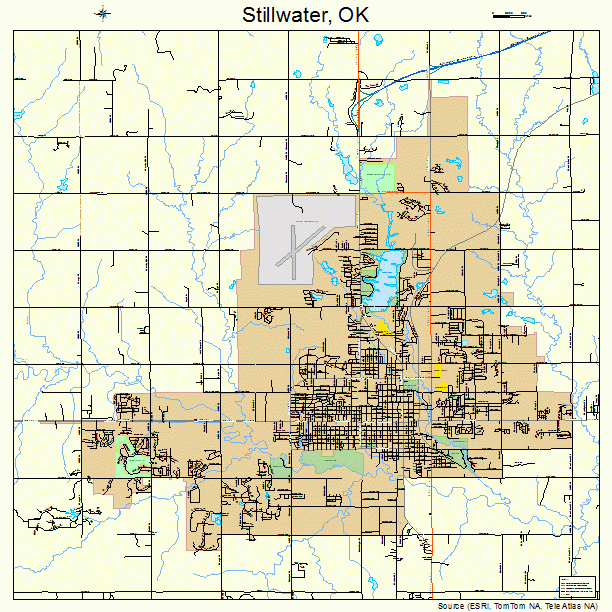 Stillwater, OK street map