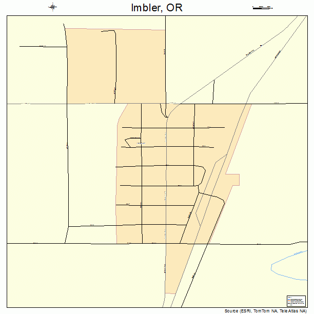 Imbler, OR street map