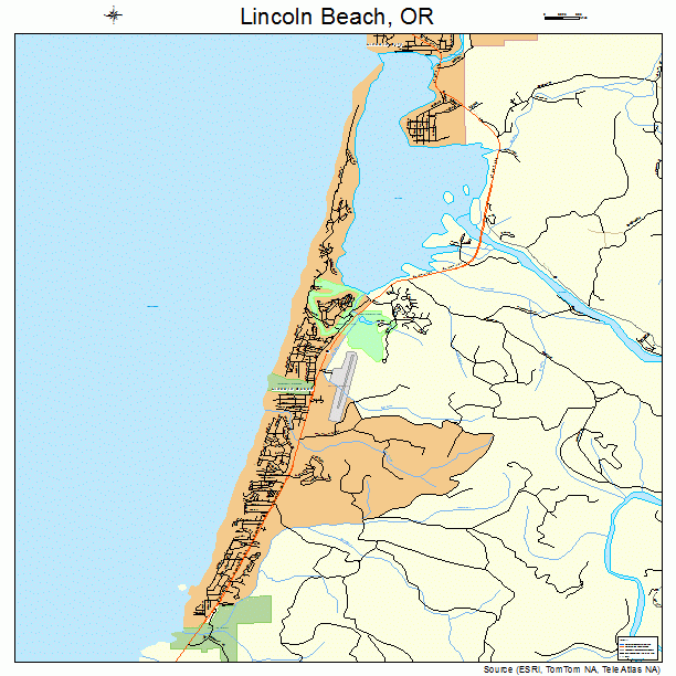 Lincoln Beach, OR street map