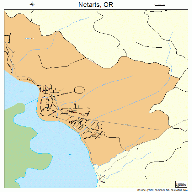 Netarts, OR street map